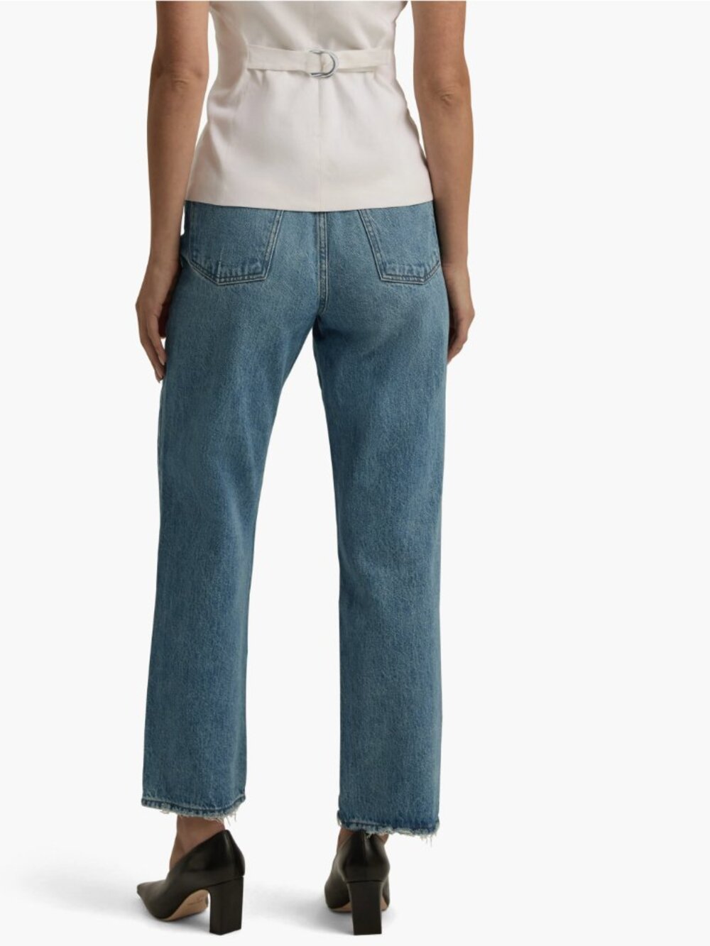 Favorite Daughter Otto High Waist Ankle Boyfriend Jeans - Picture 4 of 8